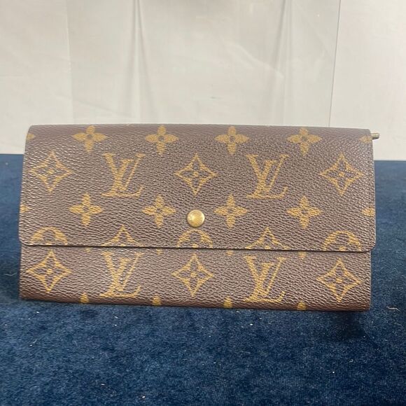Louis Vuiton Porte Monnaie Credit Card Monogram Wallet - Picture 1 of 6